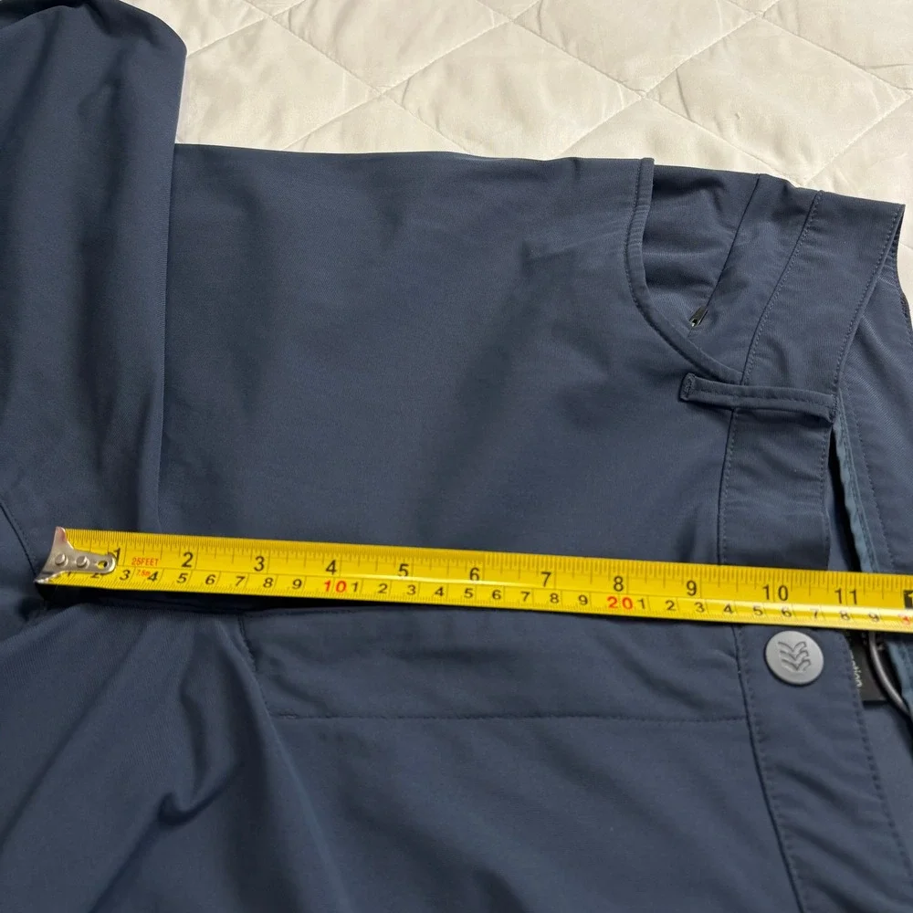 All in Motion Mens Stretch Pants Blue 36x32 Straight Leg Performance Casual Golf